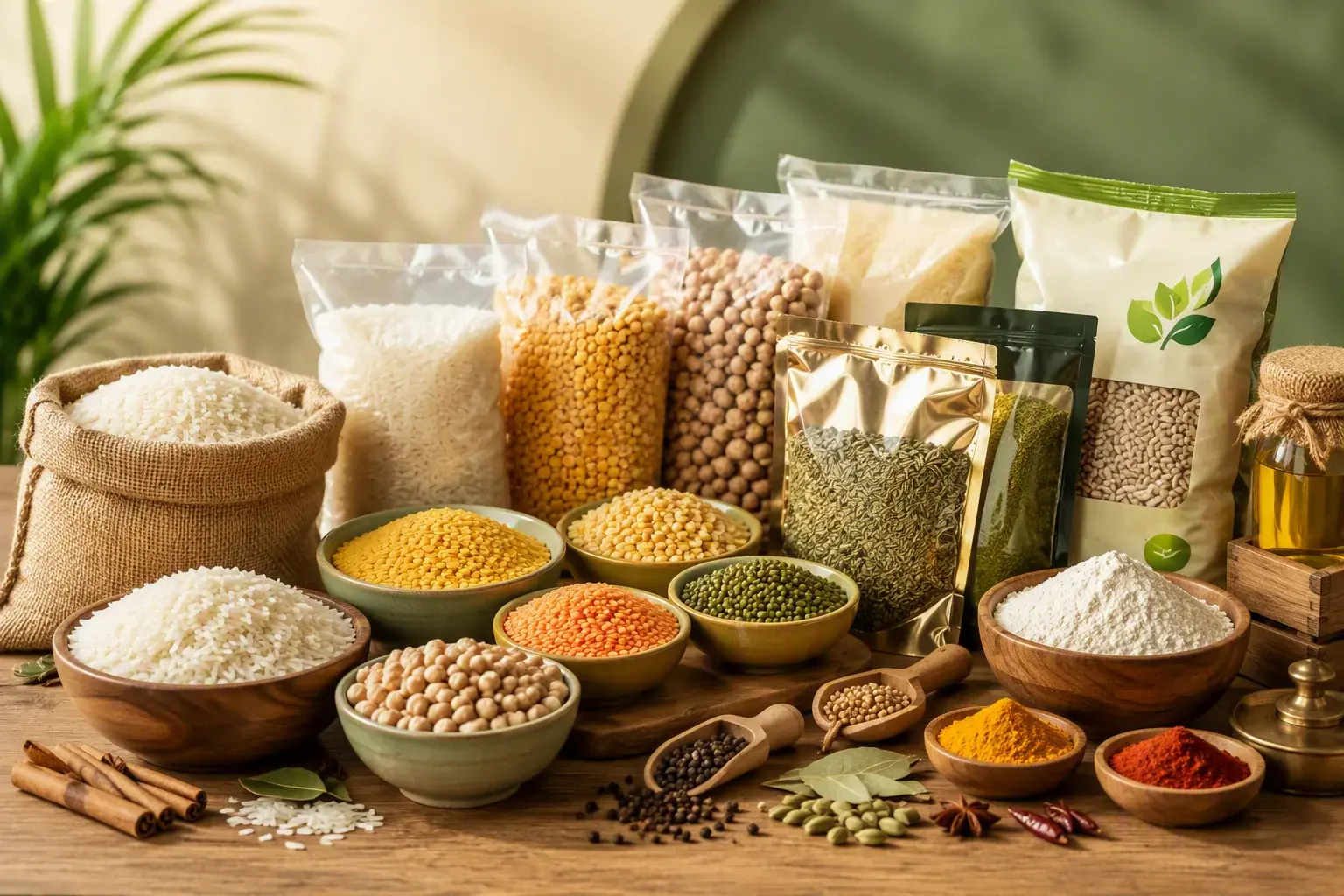 Dry food imports and distribution